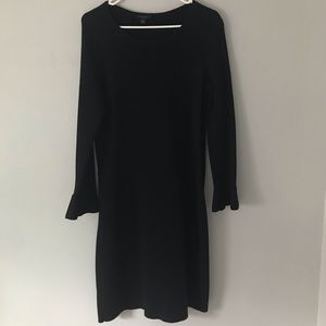 Ann Taylor Dress with Fluted Sleeves Size M